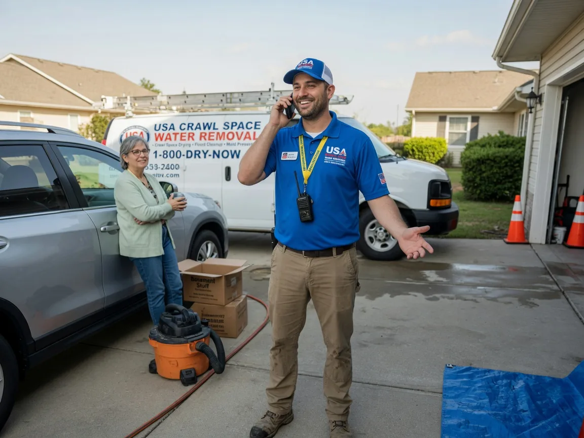 Crawl Space Water Removal Ellenboro, NC FAQs